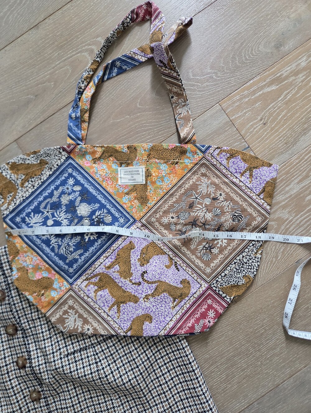 Sezane Inoui Tote Bag With Gift Bag - Brand New